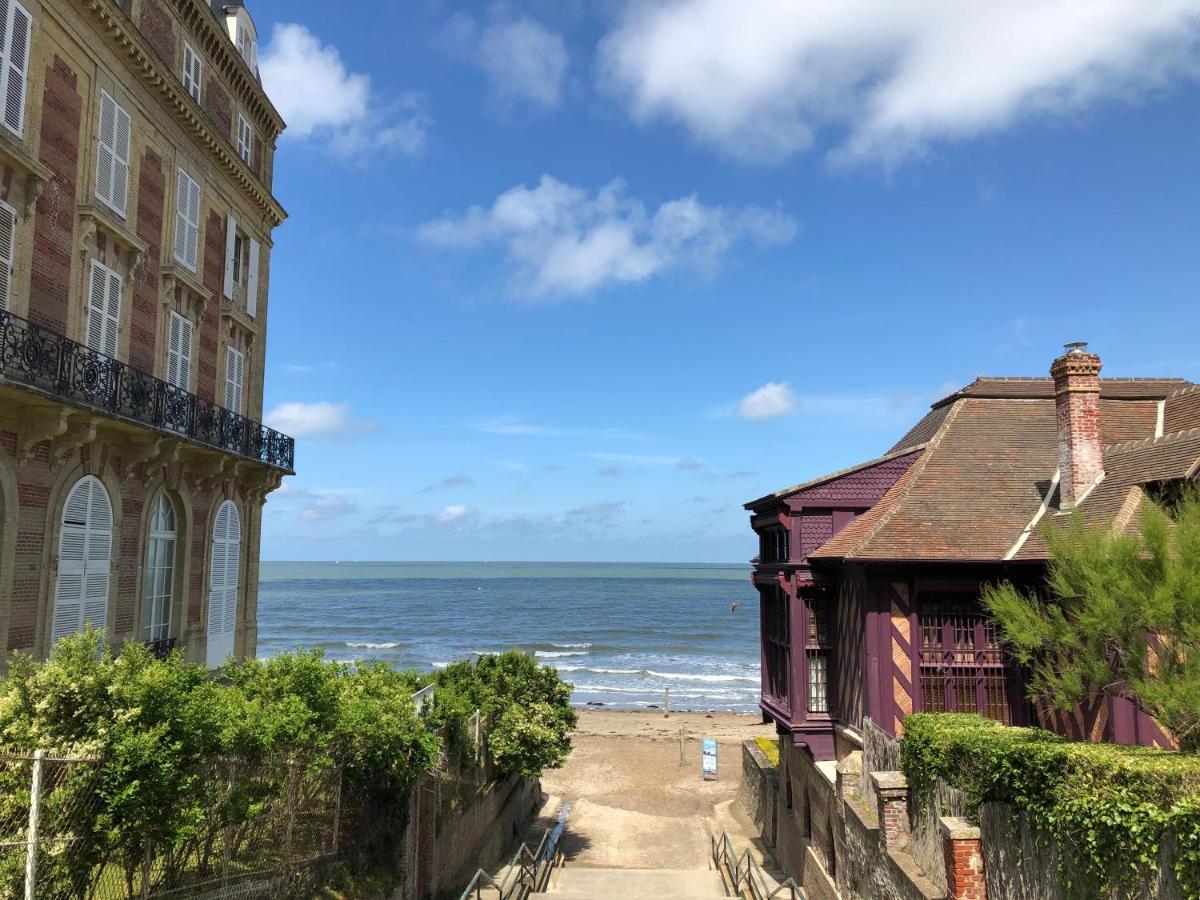 Cote Plage - Magnifique Appartement De Charme A Trouville Sur Mer - Linge - Lit Fait - Parking - Wifi - Classe Par L'Office Du Tourisme 외부 사진