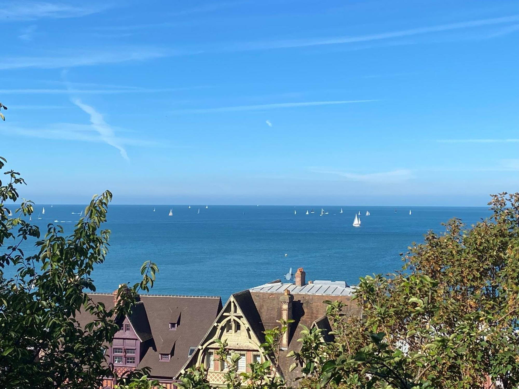 Cote Plage - Magnifique Appartement De Charme A Trouville Sur Mer - Linge - Lit Fait - Parking - Wifi - Classe Par L'Office Du Tourisme 외부 사진